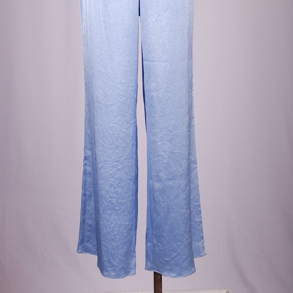 EUC Vince High-Rise Satin Wide Leg Pant, Sz - Lg - Picture 5 of 8